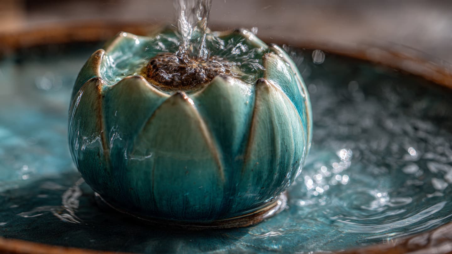 Ceramic Lotus Sphere