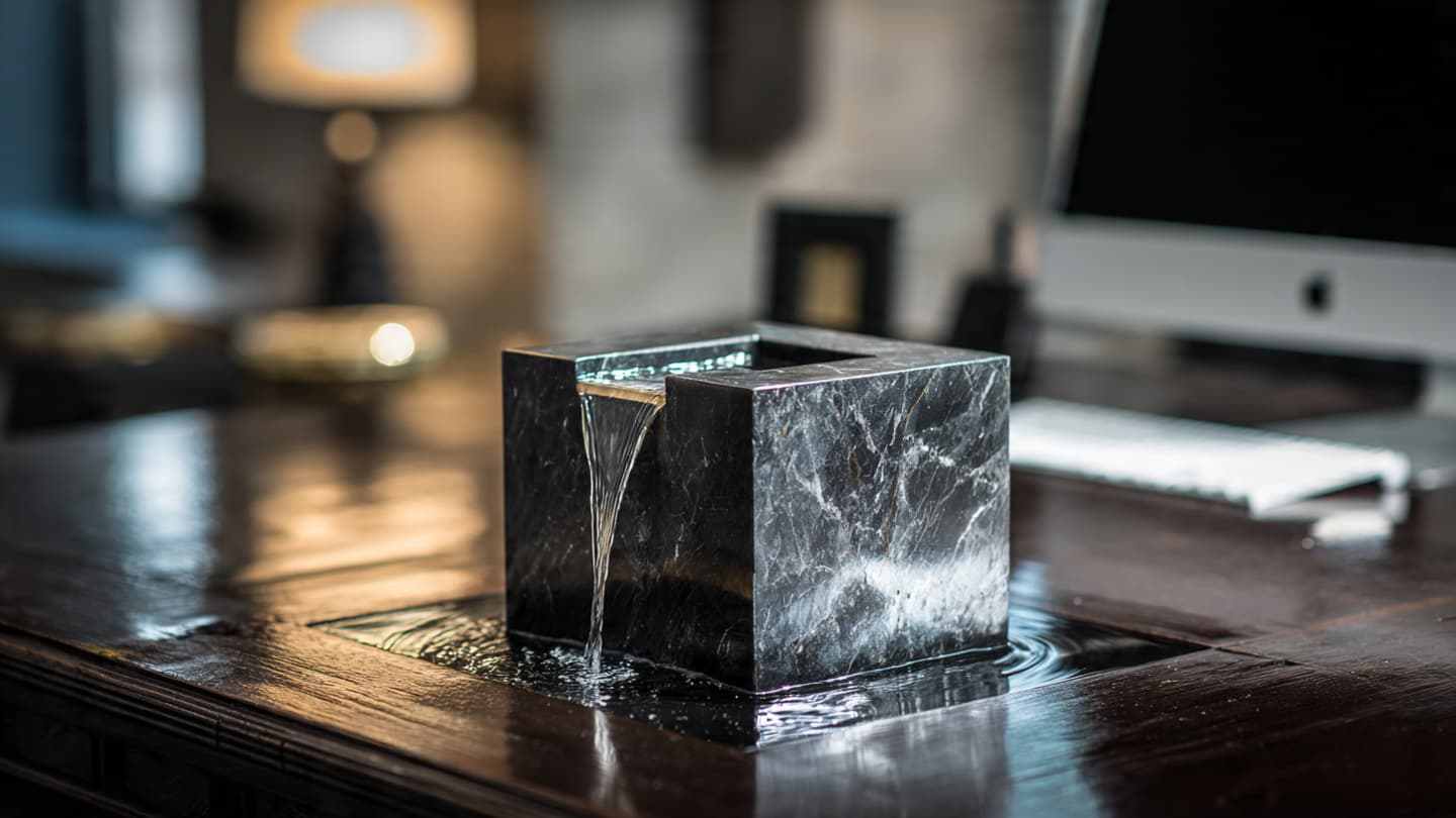 Executive Marble Cube