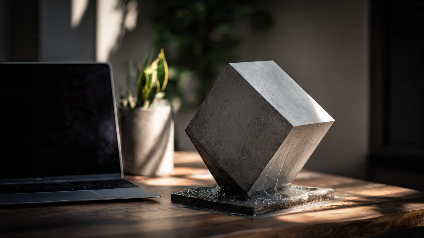 Modern Cube Stone