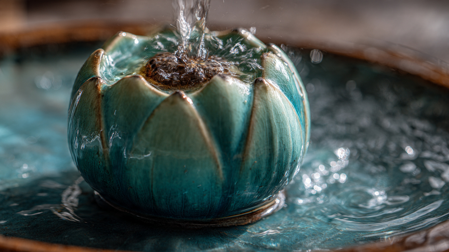 Ceramic Lotus Sphere