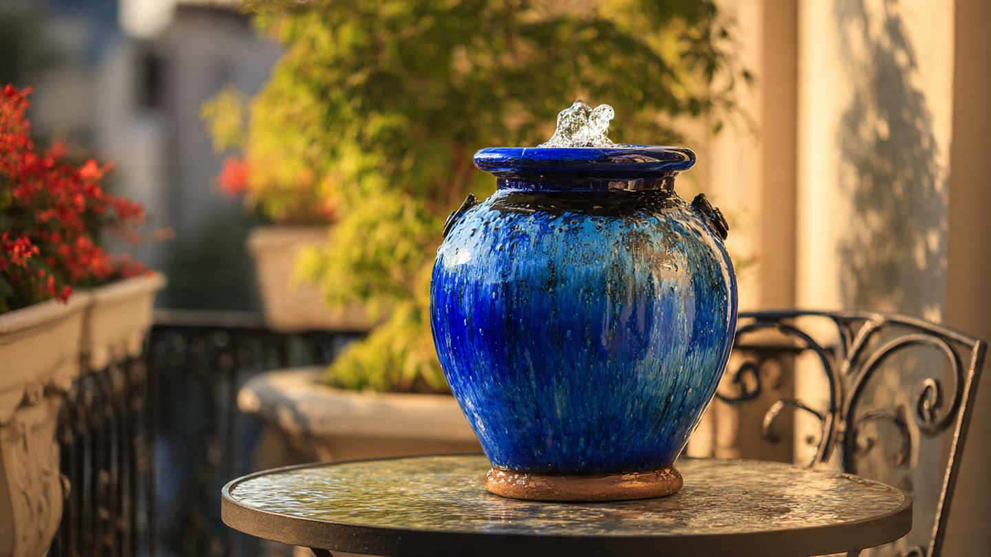 Cobalt Blue Jar