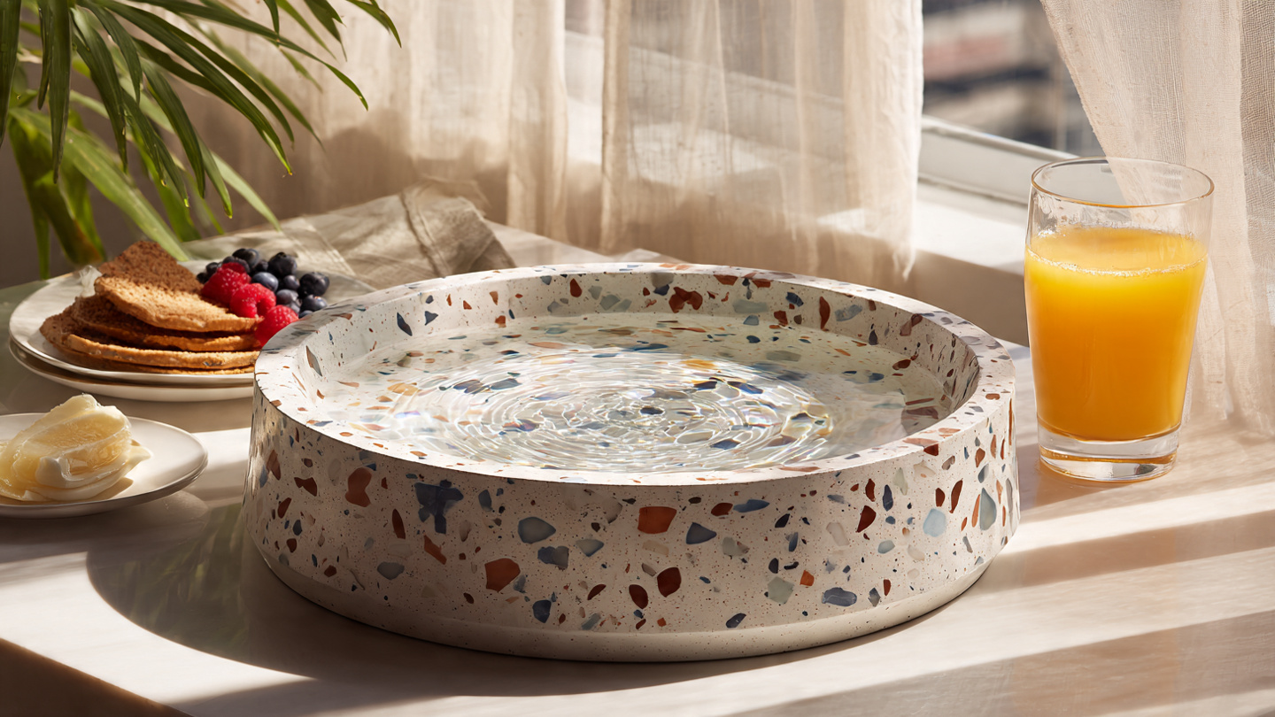 Terrazzo Sunrise Bowl